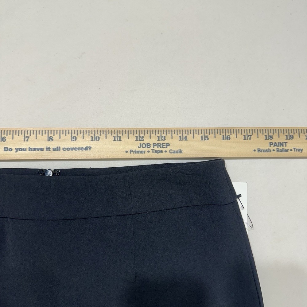 Calvin Klein Womens Navy Pencil Skirt Size 8 Knee Length Lined NWT - Picture 10 of 11